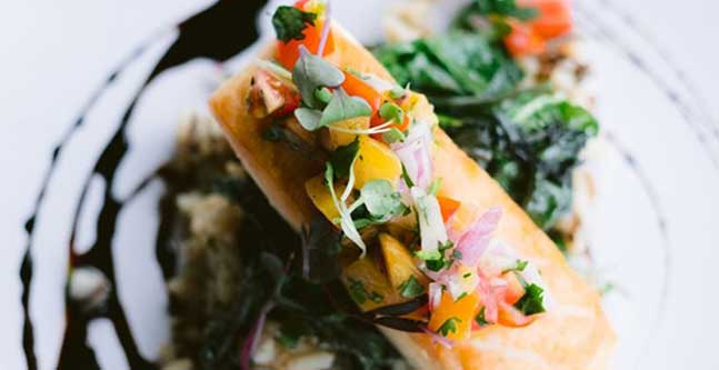 seated dinner catering